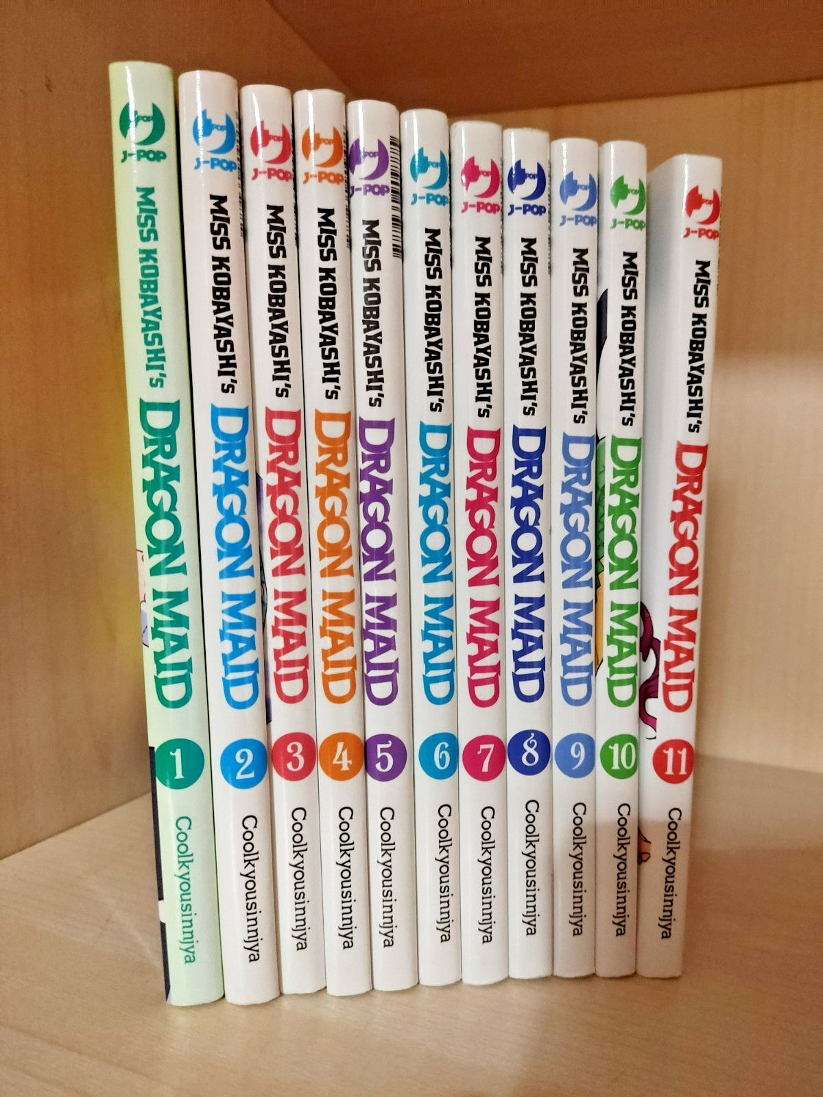 Miss Kobayashi's Dragon Maid Volumi 1-11 copertina variant numero 1