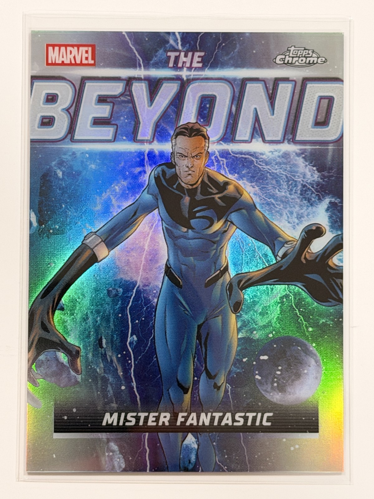 2026 Chrome Marvel Comics THE BEYOND rifrattore TB-11 Mister Fantastic💥SDCC💥