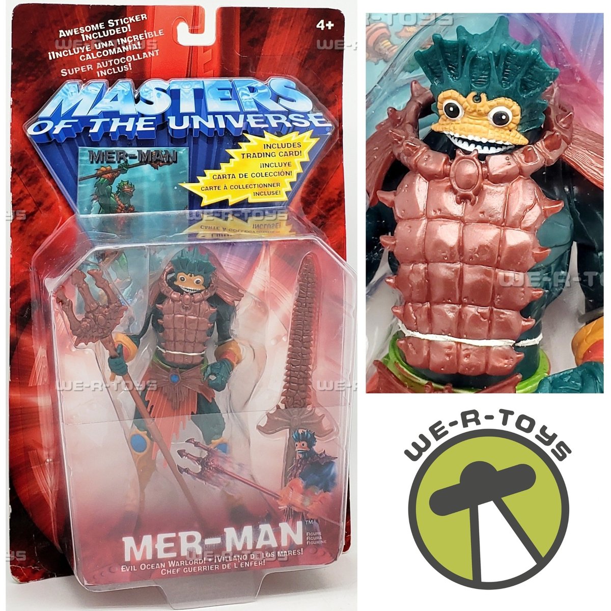 Masters of the Universe Mer-Man Modellino Mattel 54917