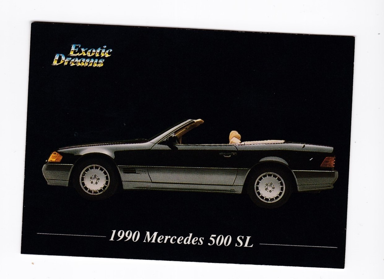 1992 All-Sports Exotic Dreams 1990 Mercedes - Benz 500 SL Roadster #5