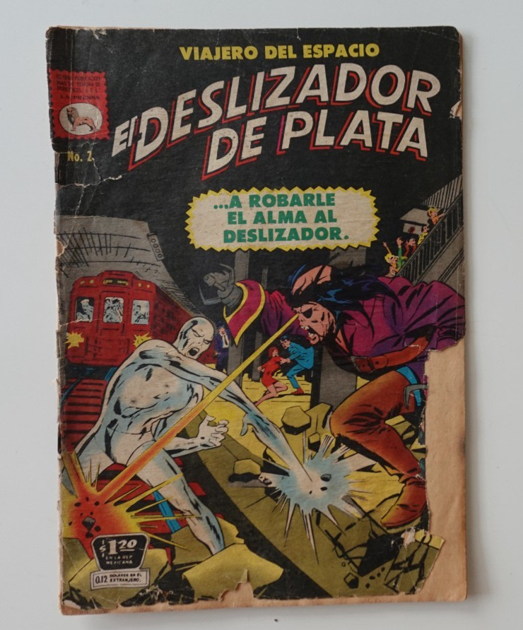 Cómic E. LA PRENSA/ EL DESLIZADOR DE PLATA "VIAJERO DEL ESPACIO" 1970 #2
