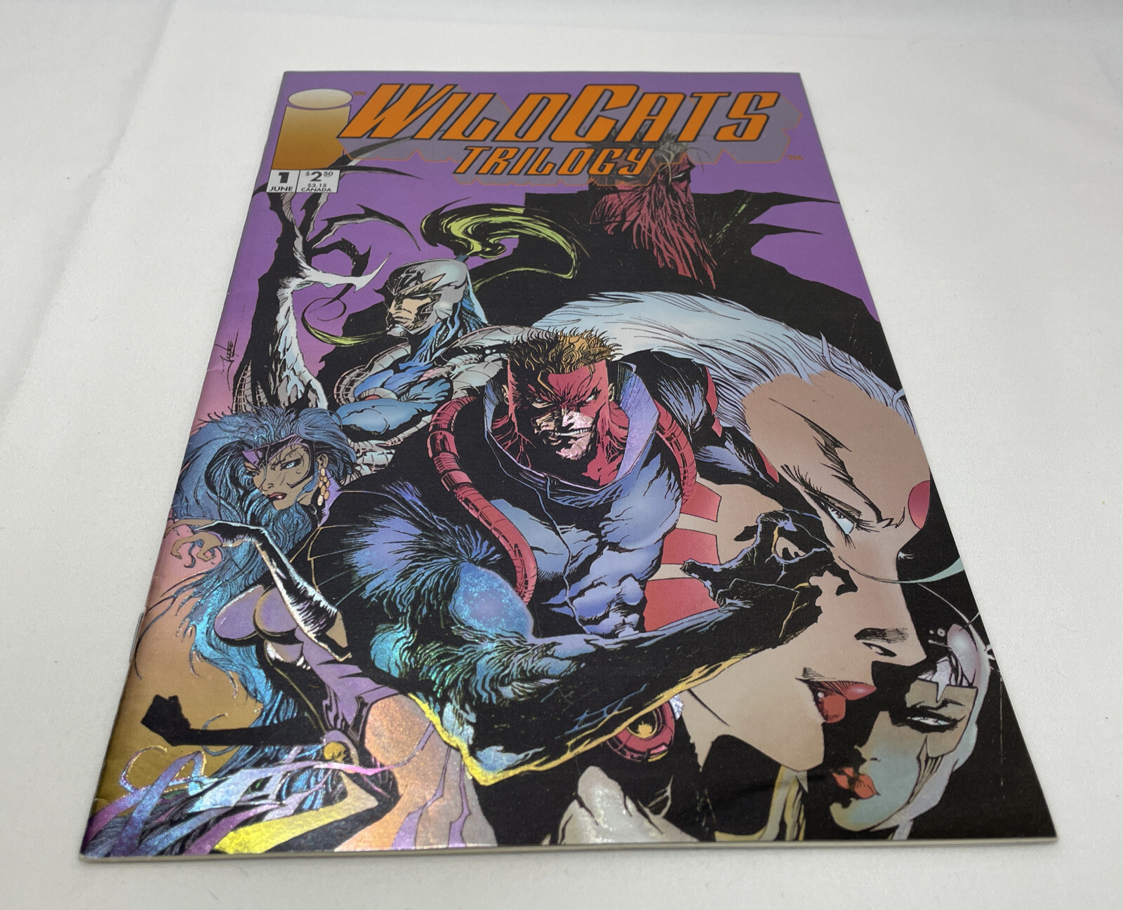 WildCATS TRILOGY n.#1 Foil Cover - giugno 1993 Image Comics 1° Stampa