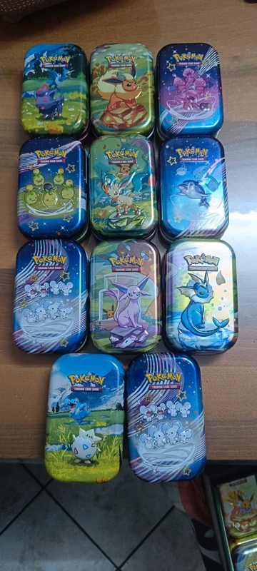 Mini tin da collezione 100 carte