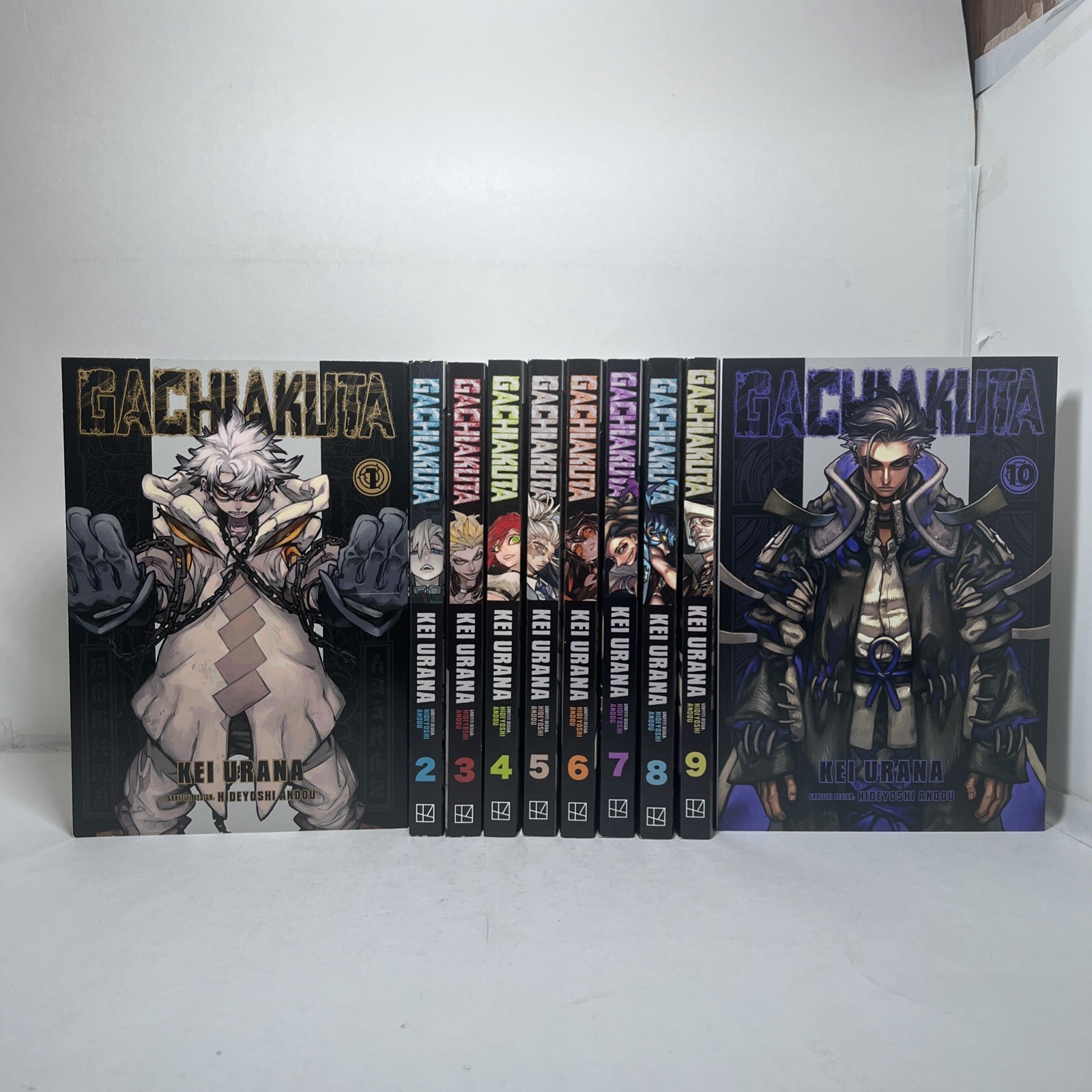 Gachiakuta Manga Vol 1-10 Set Inglese di Kei Urana Kodansha Comics