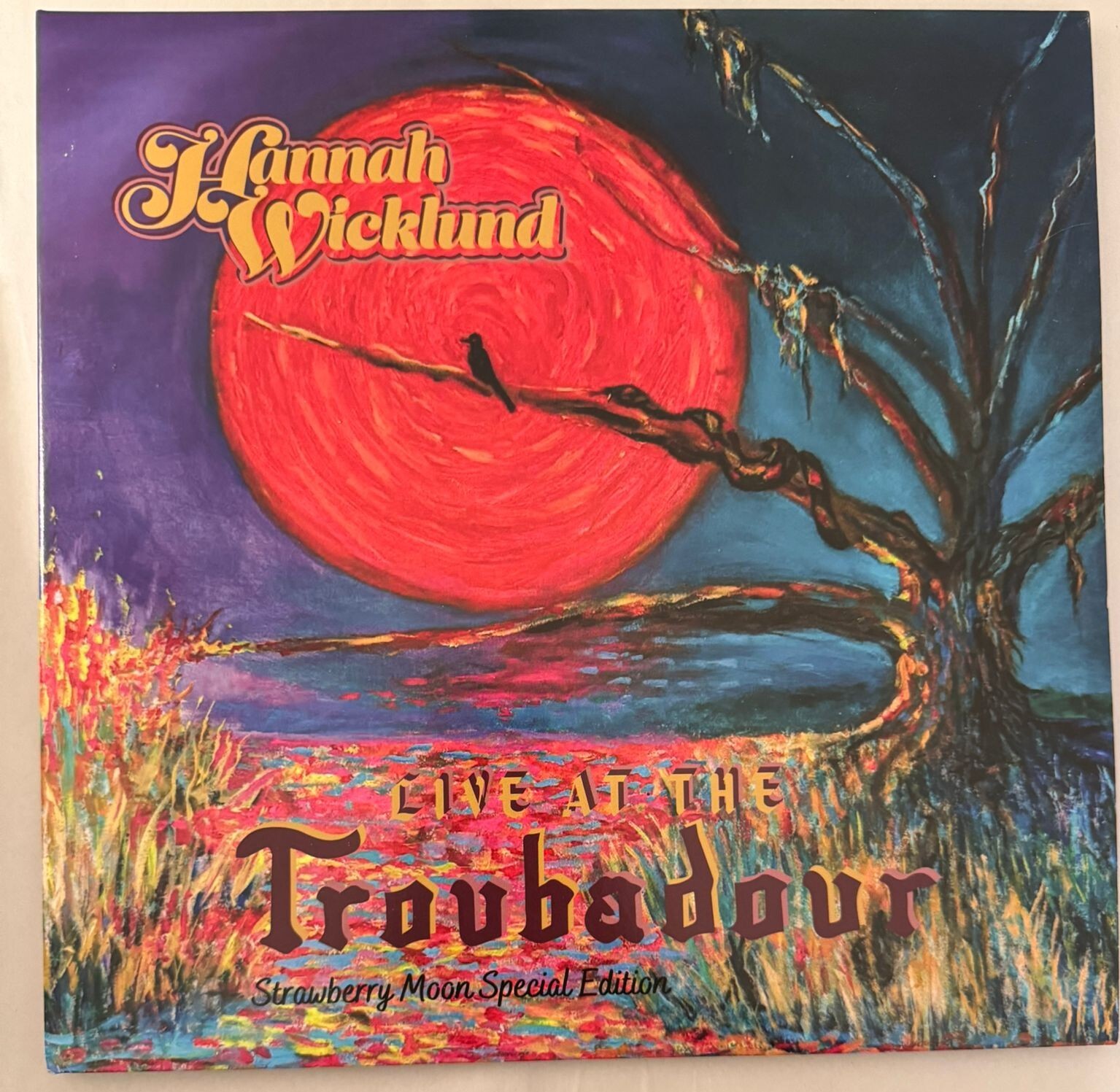 HANNAH WICKLUND – LIVE AT THE TROUBADOUR - *SIGNED COLOR VINYL 2LP #283/500 - NM