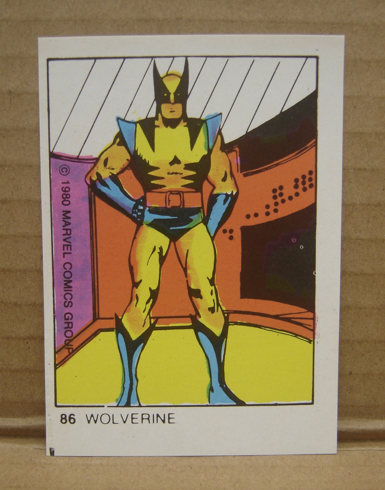 1980 WOLVERINE ROOKIE RC CARD ARGENTINA ULTRA FIGUS