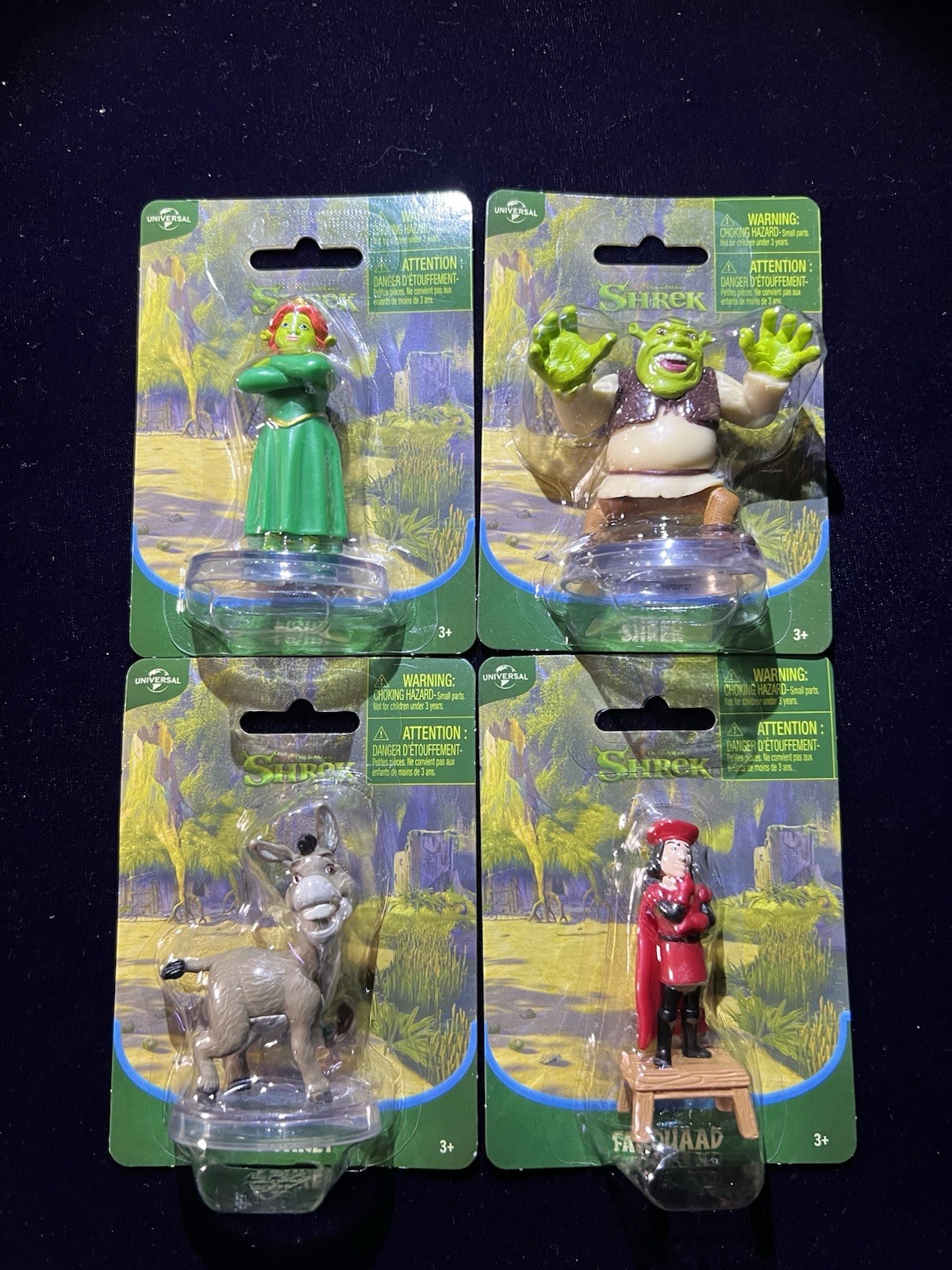 DreamWorks Shrek Figure Set di 4 Shrek Fiona Asino Farquaad Just Play 2026