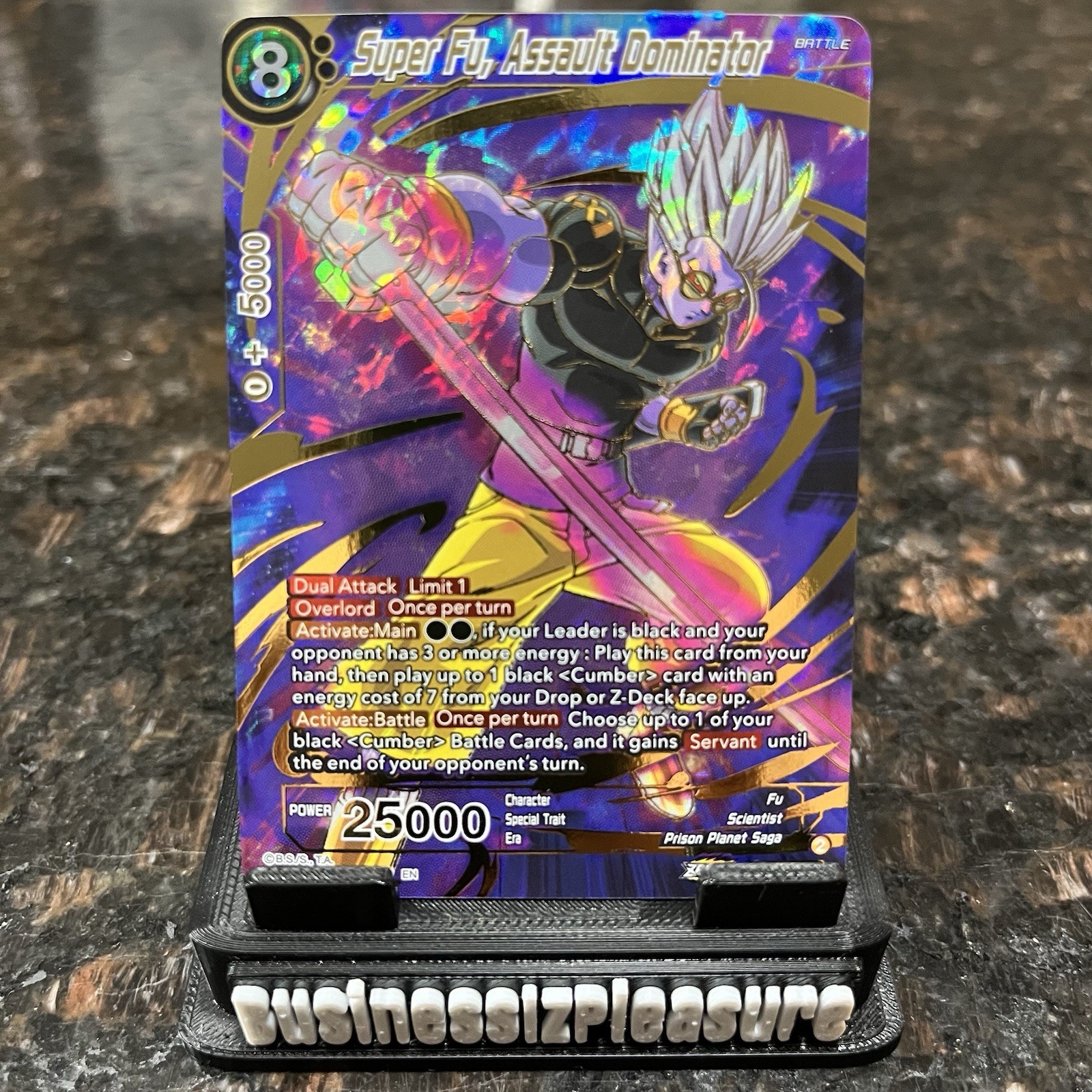 Super Fu Assault Dominator BT22-123 SPR Foil Dragon Ball Super Gioco di Carte | NM