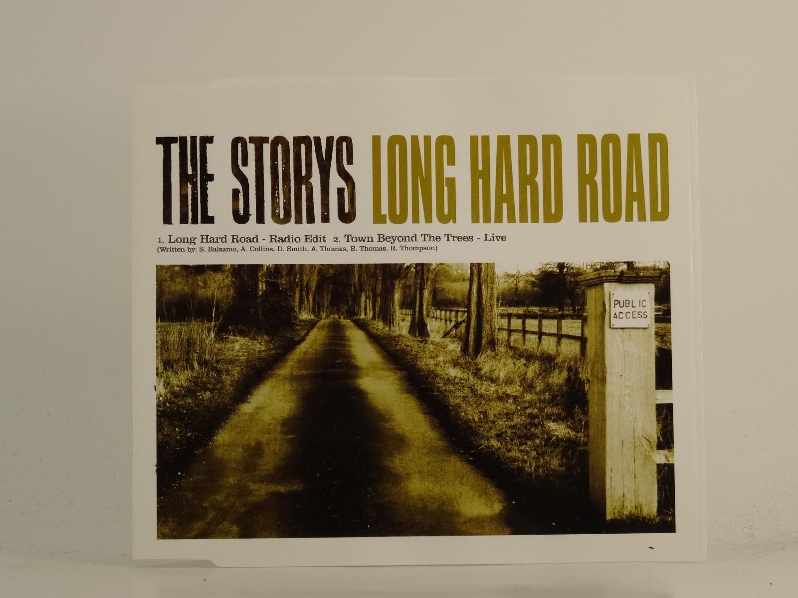 THE STORYS LONG HARD ROAD (H1) 2 Track CD Single plus Picture Sleeve HALL