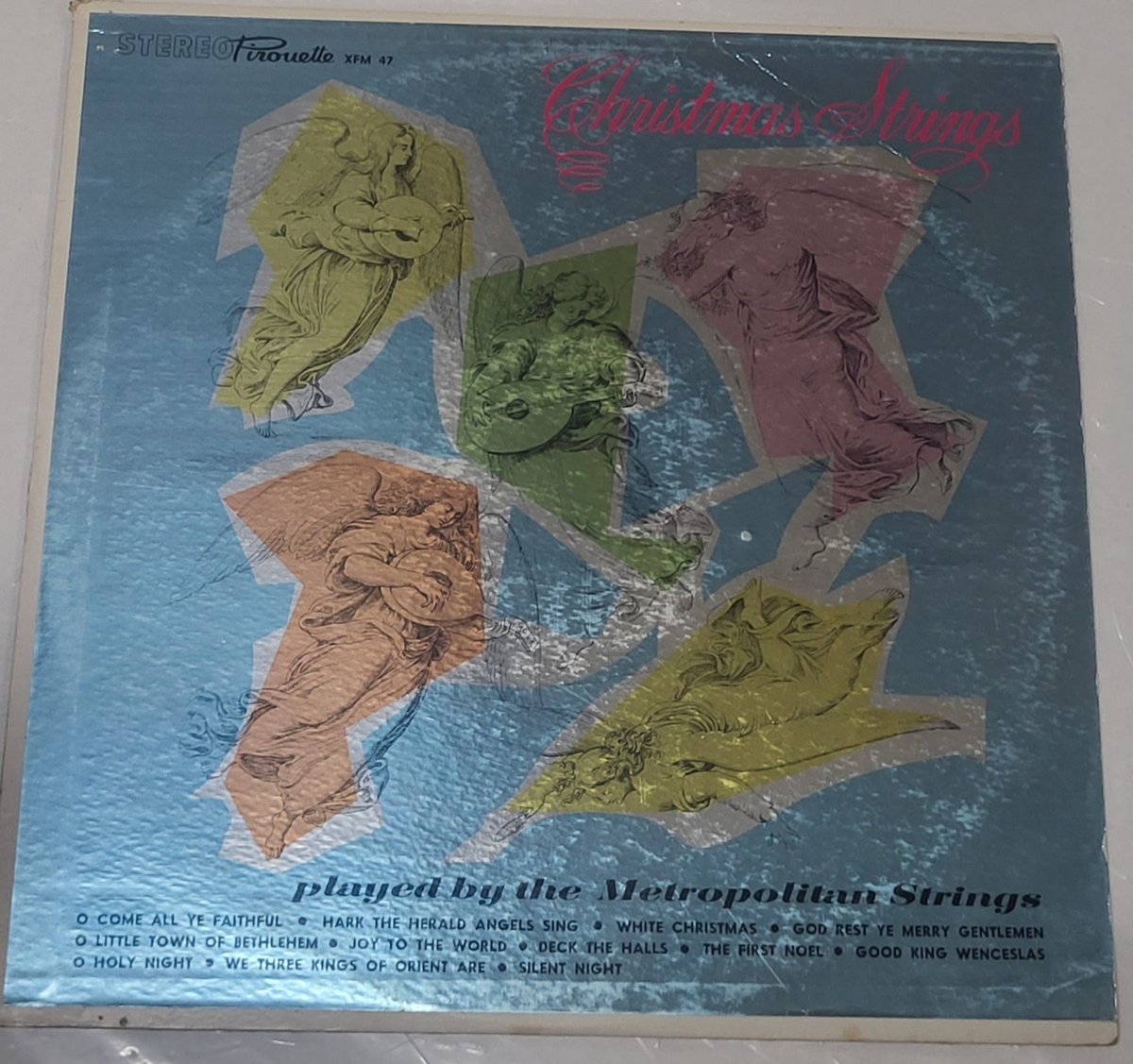 Christmas Strings  Played By The Metropolitan Strings LP VG+