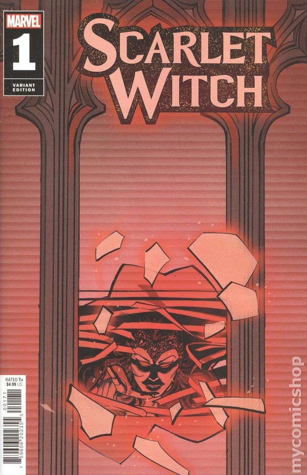 Scarlet Witch 1G Reilly Variant NM 2023 Stock Image