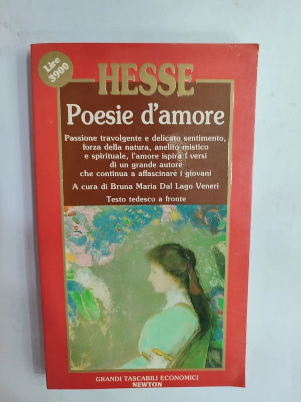 Hesse - poesie d'amore - newton 1989 1° ed.