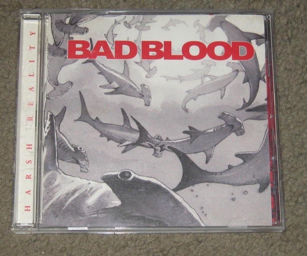 Bad Blood - Harsh Reality (CD, 2006, Resist Records) Punk