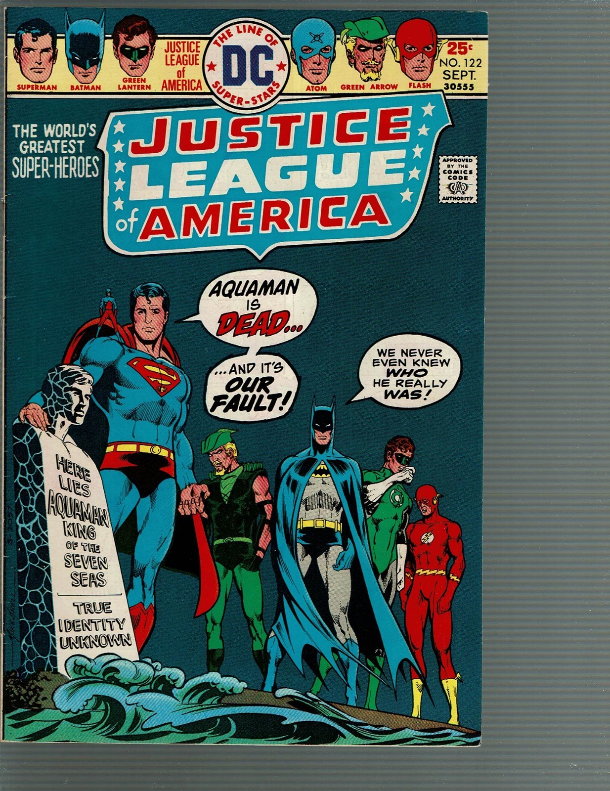 Justice League of America 122 attacchi Dr Light JLA ID segreto rivelato VF+