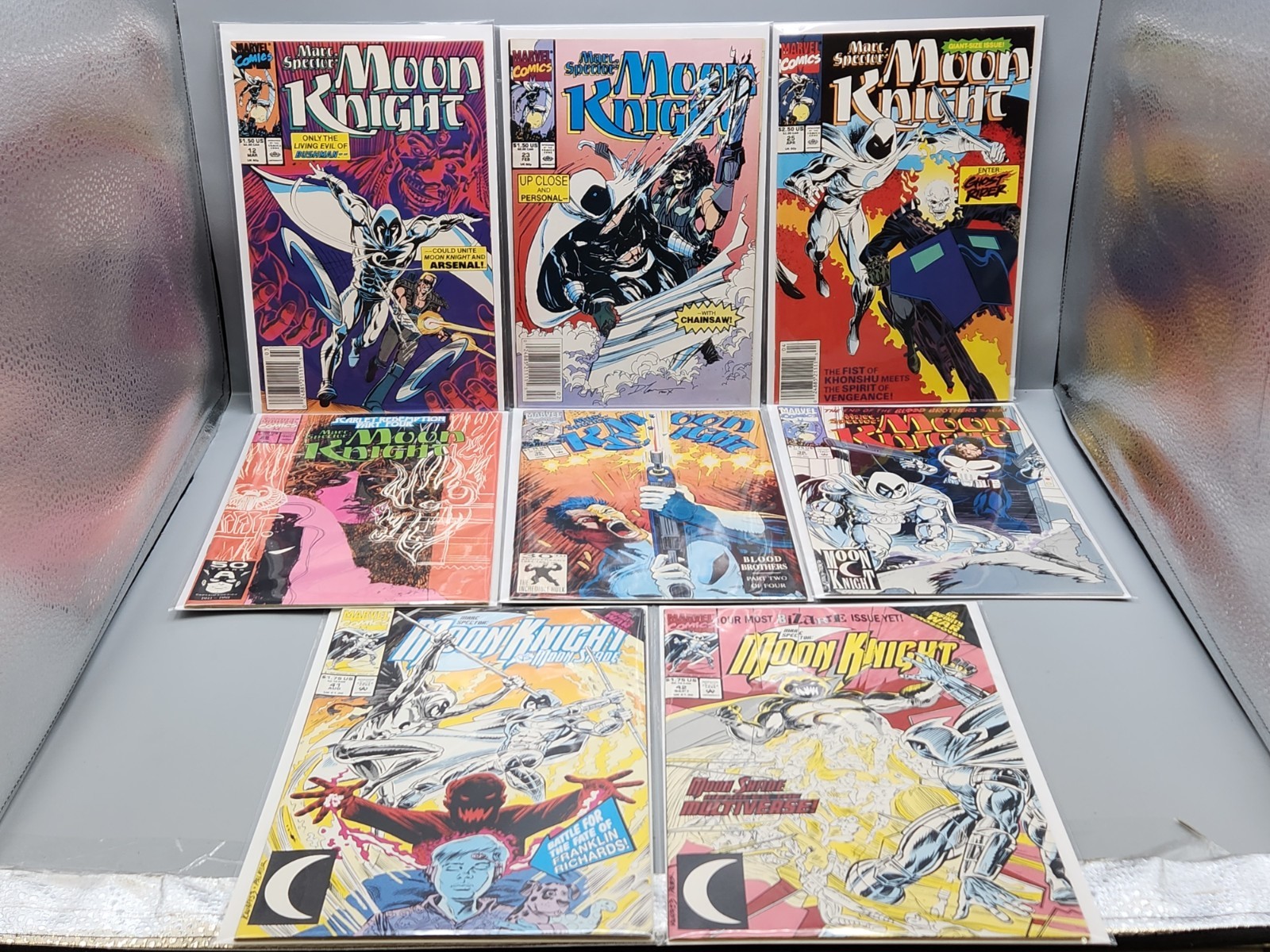 Marc Spector:Moon Knight lotto di 8 Marvel 1990-92/SPEDIZIONE GRATUITA 