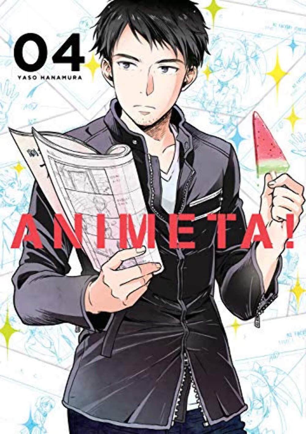 Animeta! Vol 4 manga inglese usato graphic novel fumetto