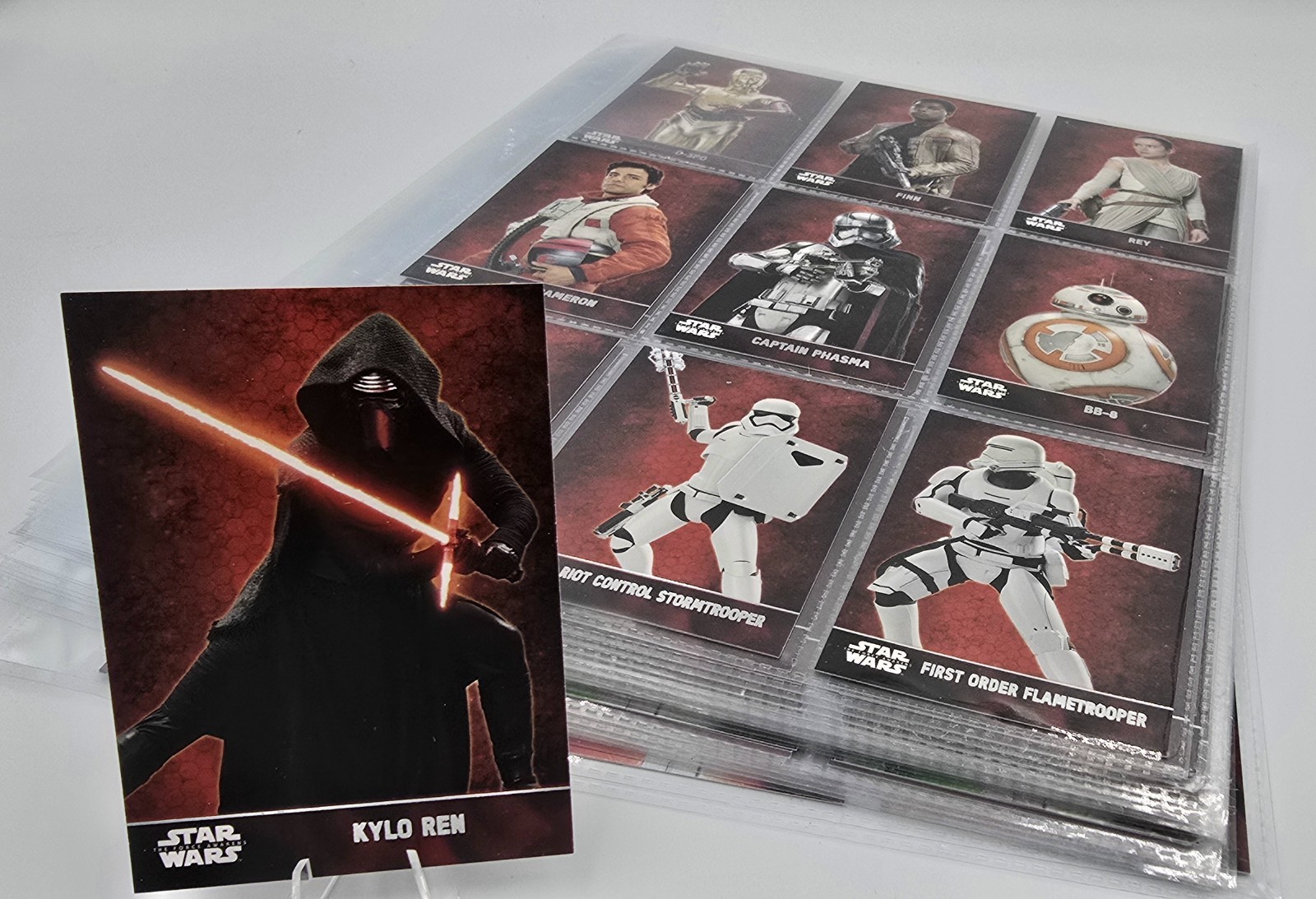 2015 Topps Star Wars: The Force Awakens Series 1 – COMPLETE 193 Card MASTER SET