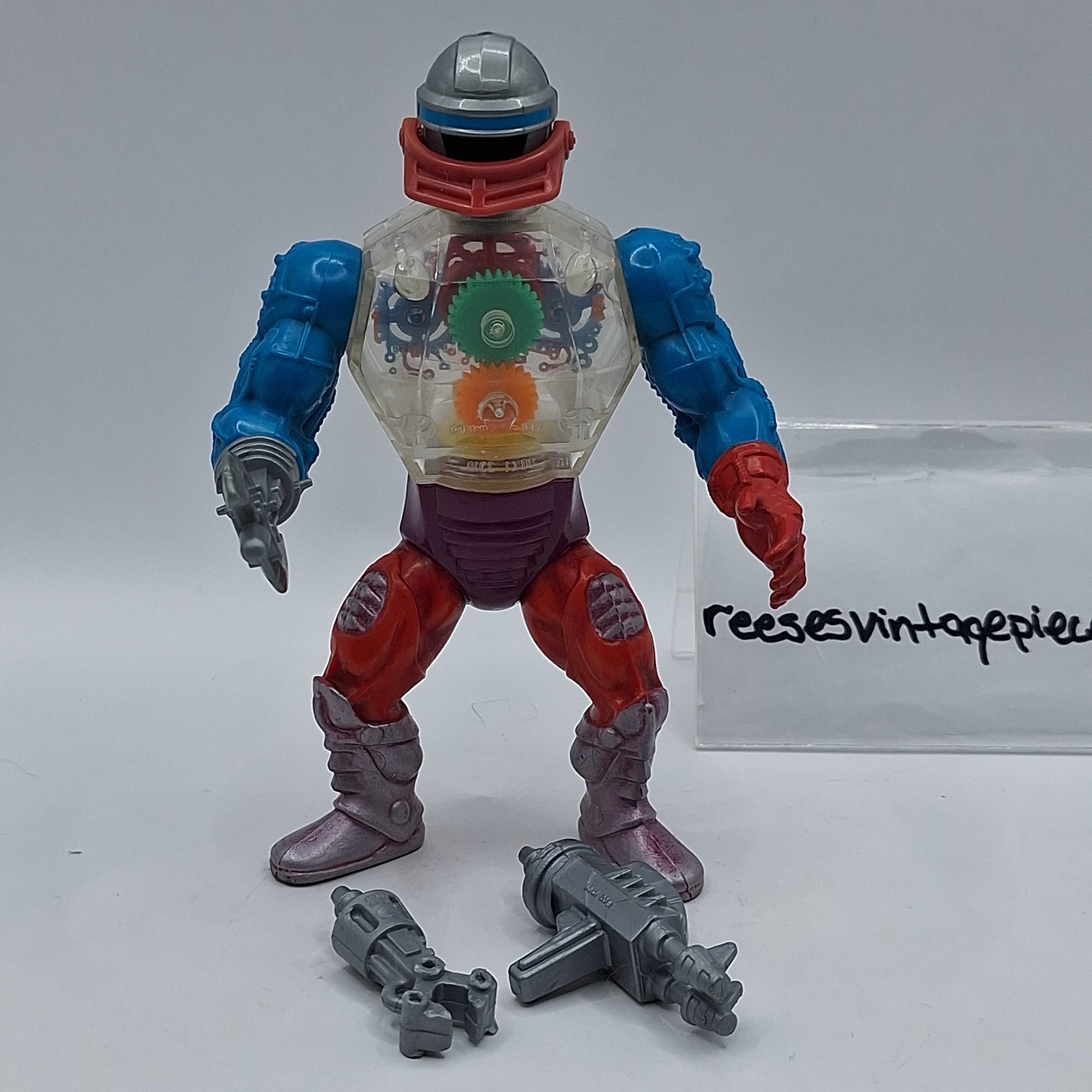 Modellino vintage ROBOTO Motu Masters Of The Universe He-Man Wave 4 100% I-7