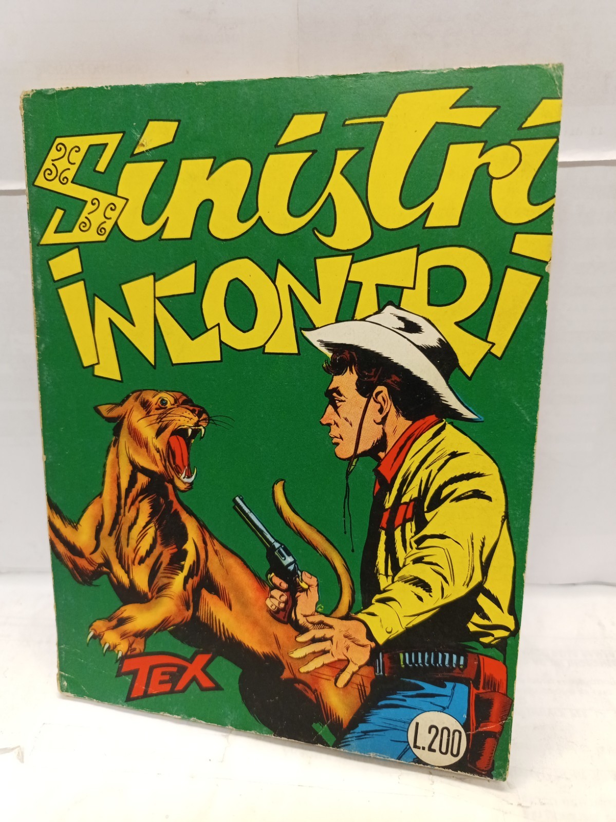TEX 3 stelle n°34  £200-dic.1966 aut.2926- con MG-no continua-ed.piccola-sc18