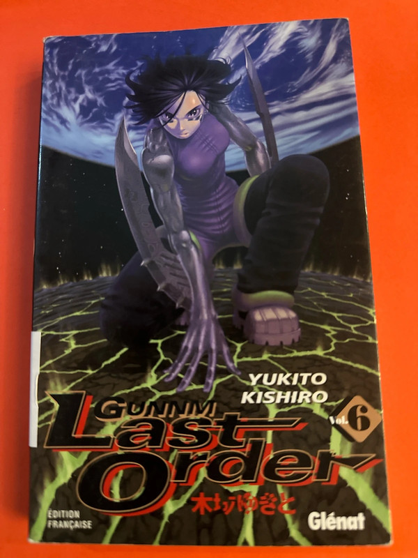 Manga gunnm last order vol 6