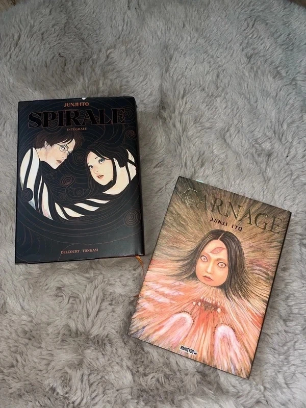 Lot Spirale + Carnage de Junji Ito
