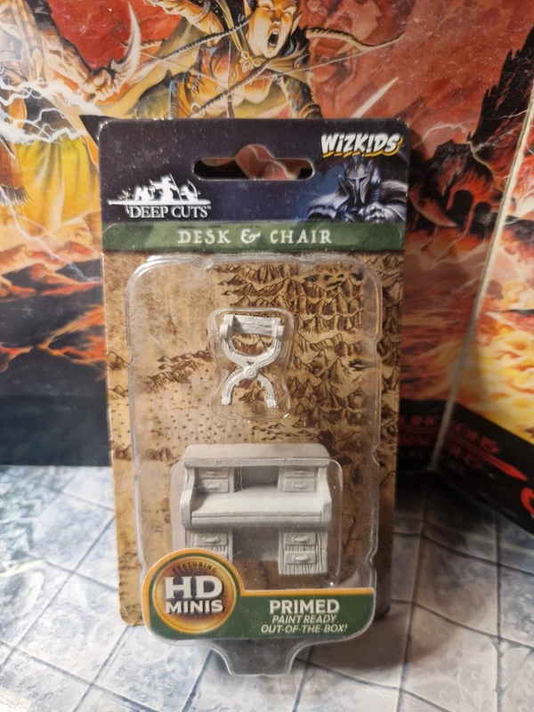 Desk e chair Dungeons&Dragons