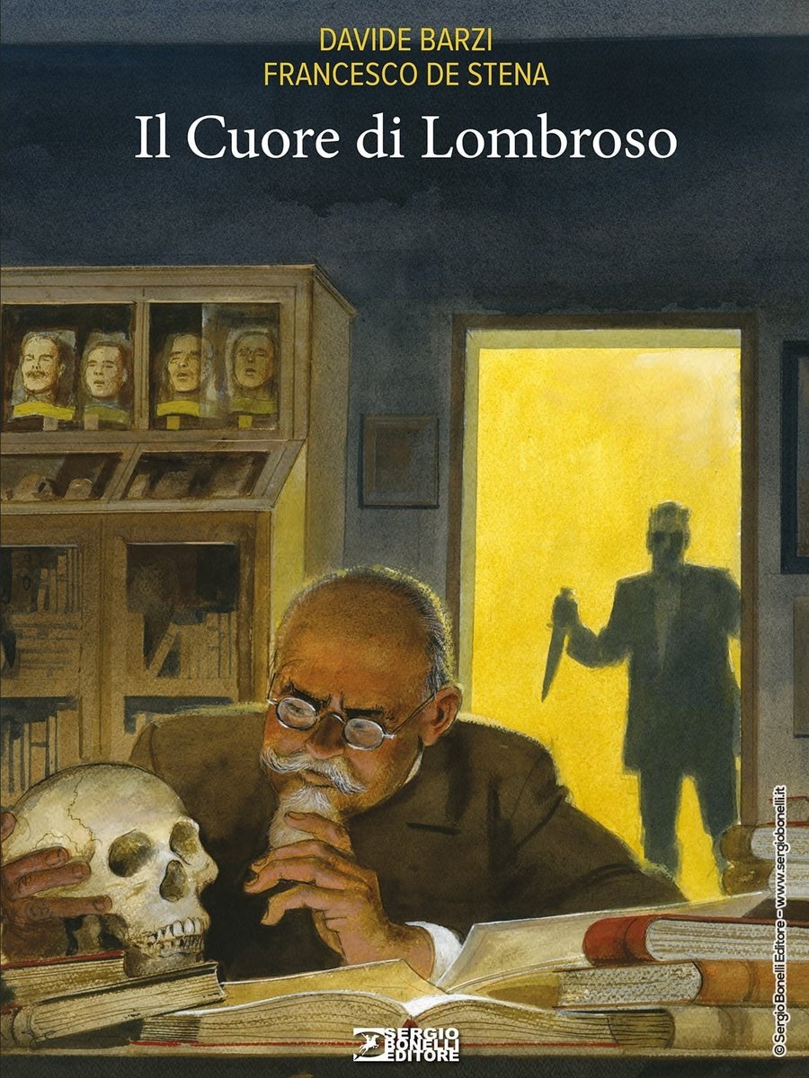 Il Cuore di Lombroso - libro cartonato Bonelli