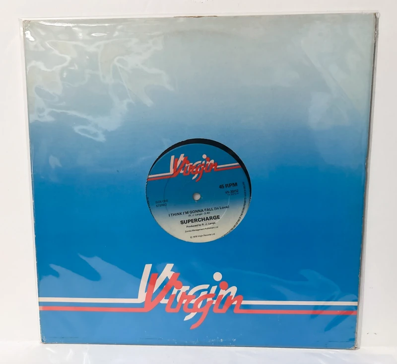 Maxi Single 12" - Supercharge - I Think I'm Gonna fall (in love)