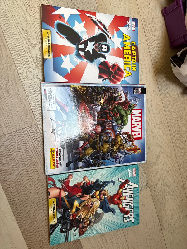 Lot avengers livre