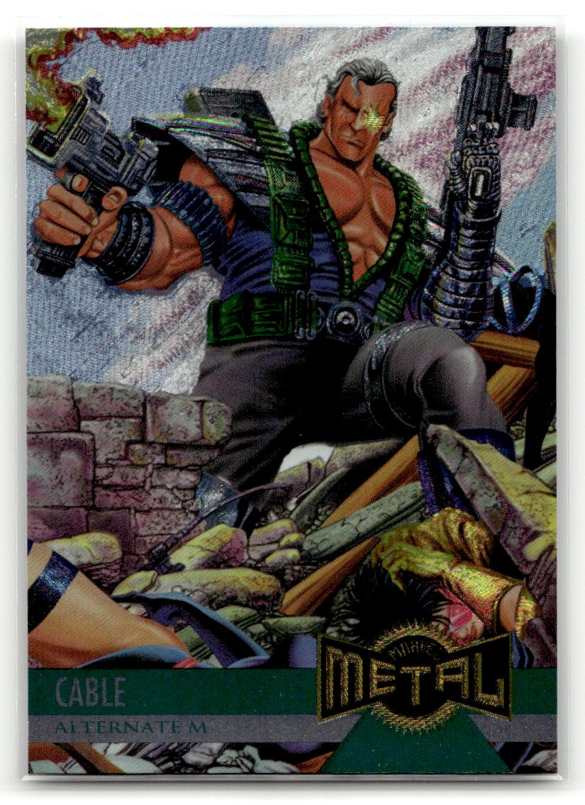 1995 Metal Marvel #127 Cable