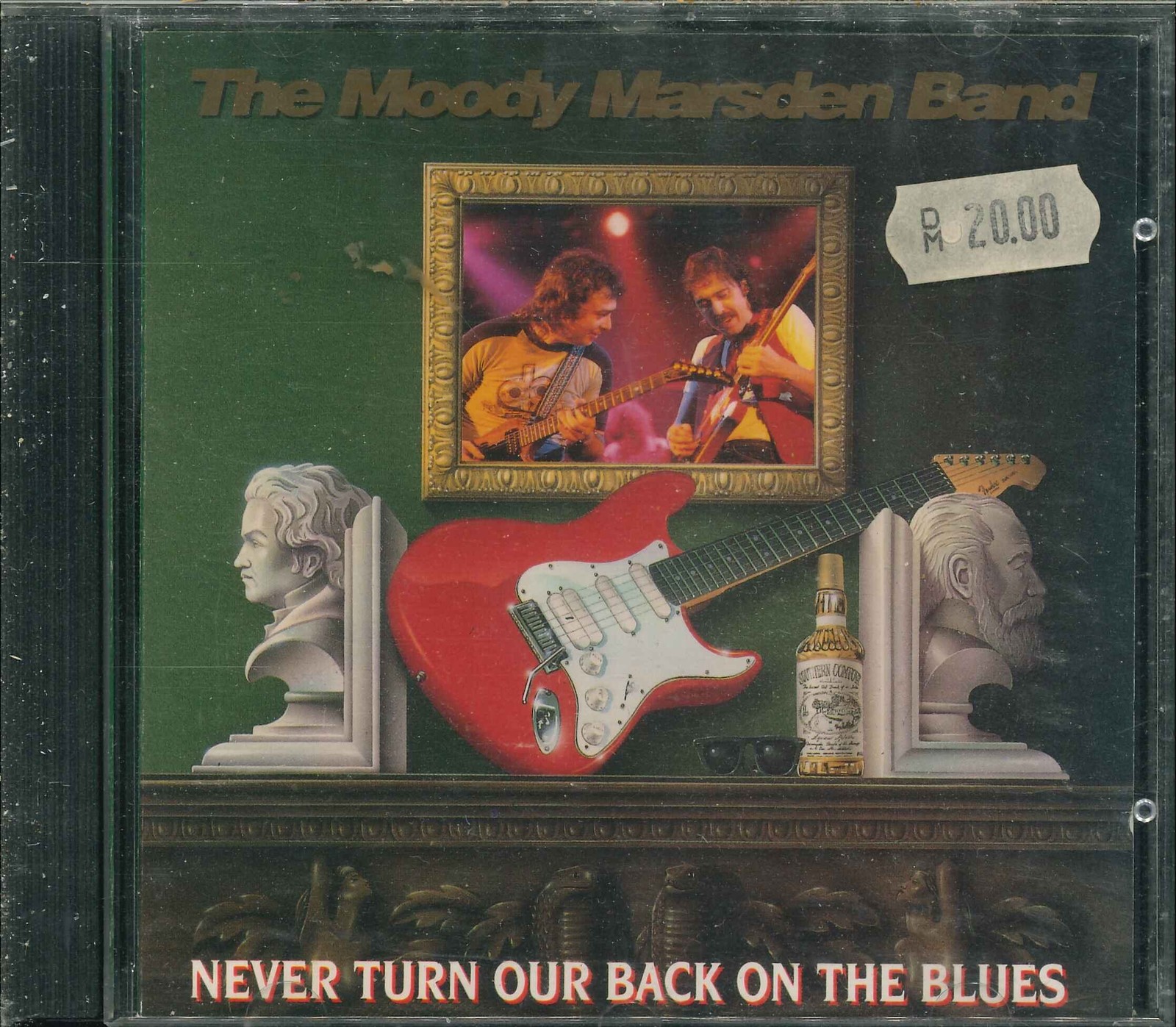 THE MOODY MARSDEN BAND "Never Turn Our Back On The Blues" CD-Album