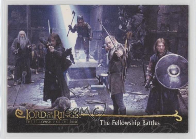 2001 Topps The Lord of Rings: Fellowship Ring Gandalf Frodo Baggins Battles 0cp0