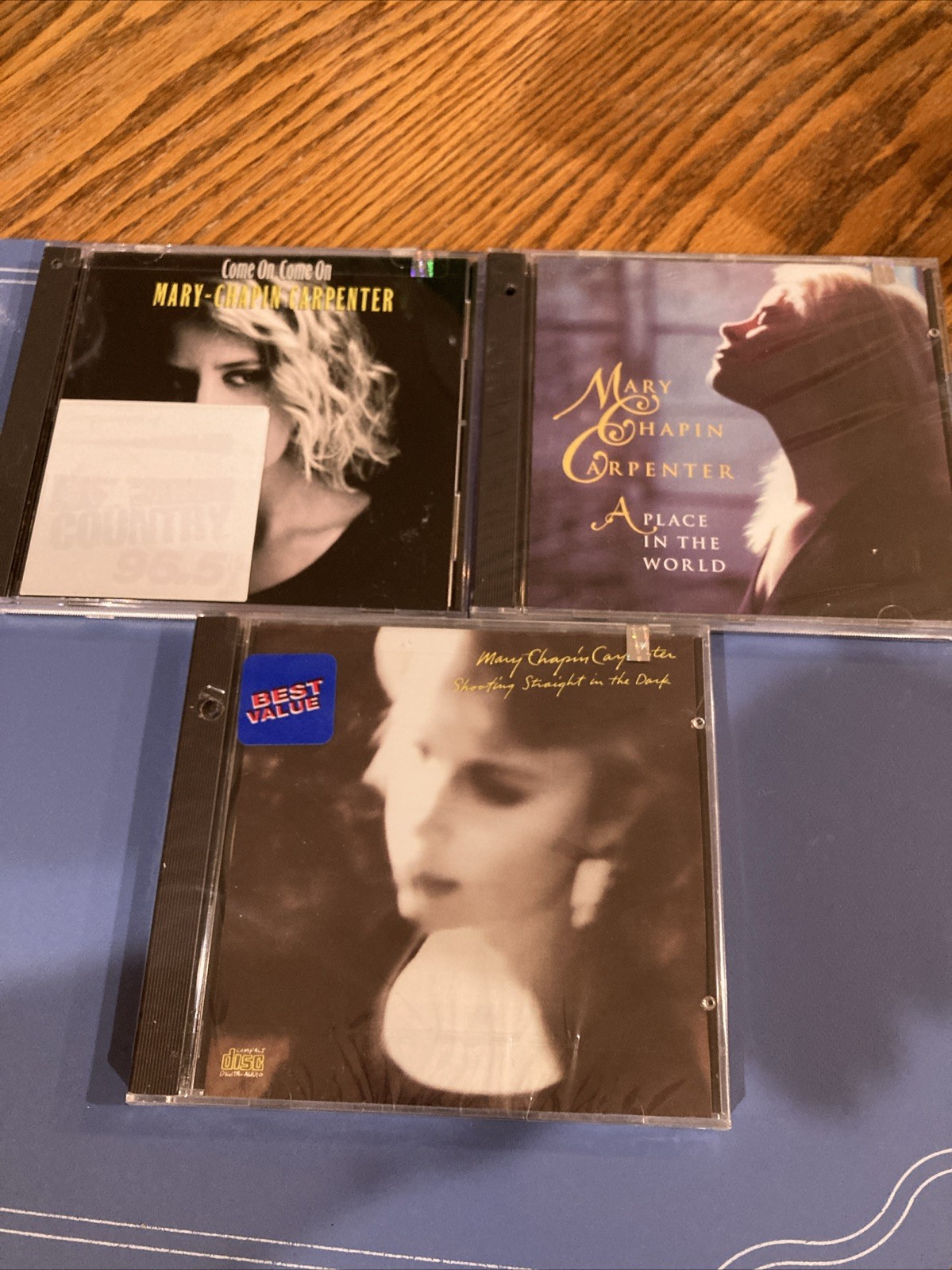 Mary Chapin Carpenter 3 CD’S Factory Sealed.