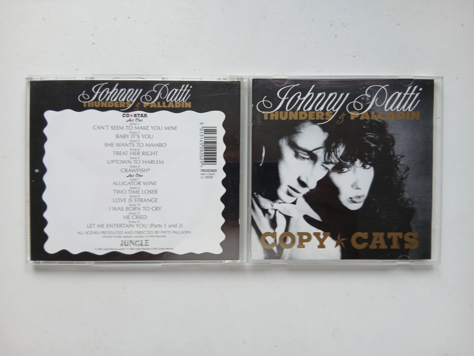 JOHNNY THUNDERS & PATTI PALLADIN - Copy Cats - CD Jungle 2007 Reissue Ex/Ex