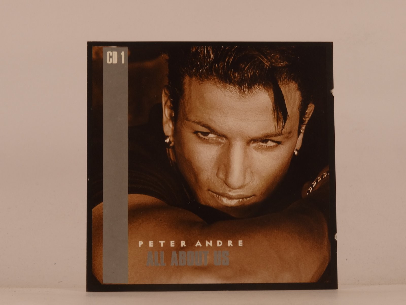 PETER ANDRE  ALL ABOUT US (CD 1) (L44) 4 Track CD Single plus Picture Sleeve MUS