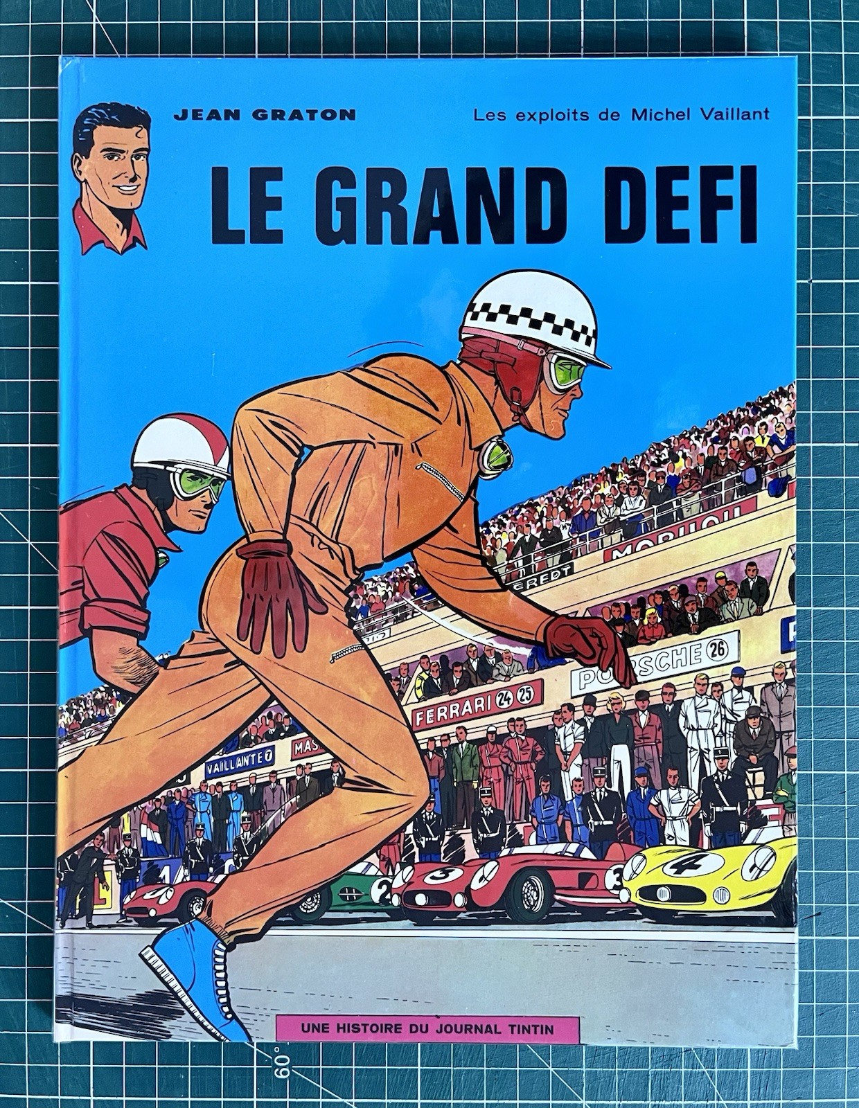 MICHEL VAILLANT: LE GRAND DÉFI 70 IMP HOLLANDE PAPIER GLACÉ CRAQUANT NEUF GRATON