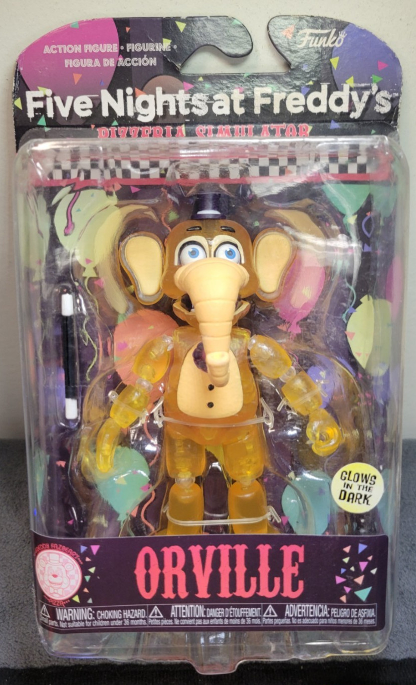 Funko FIVE NIGHTS AT FREDDY'S ORVILLE PERSONAGGIO SIMULATORE PIZZERIA *Si illumina!*