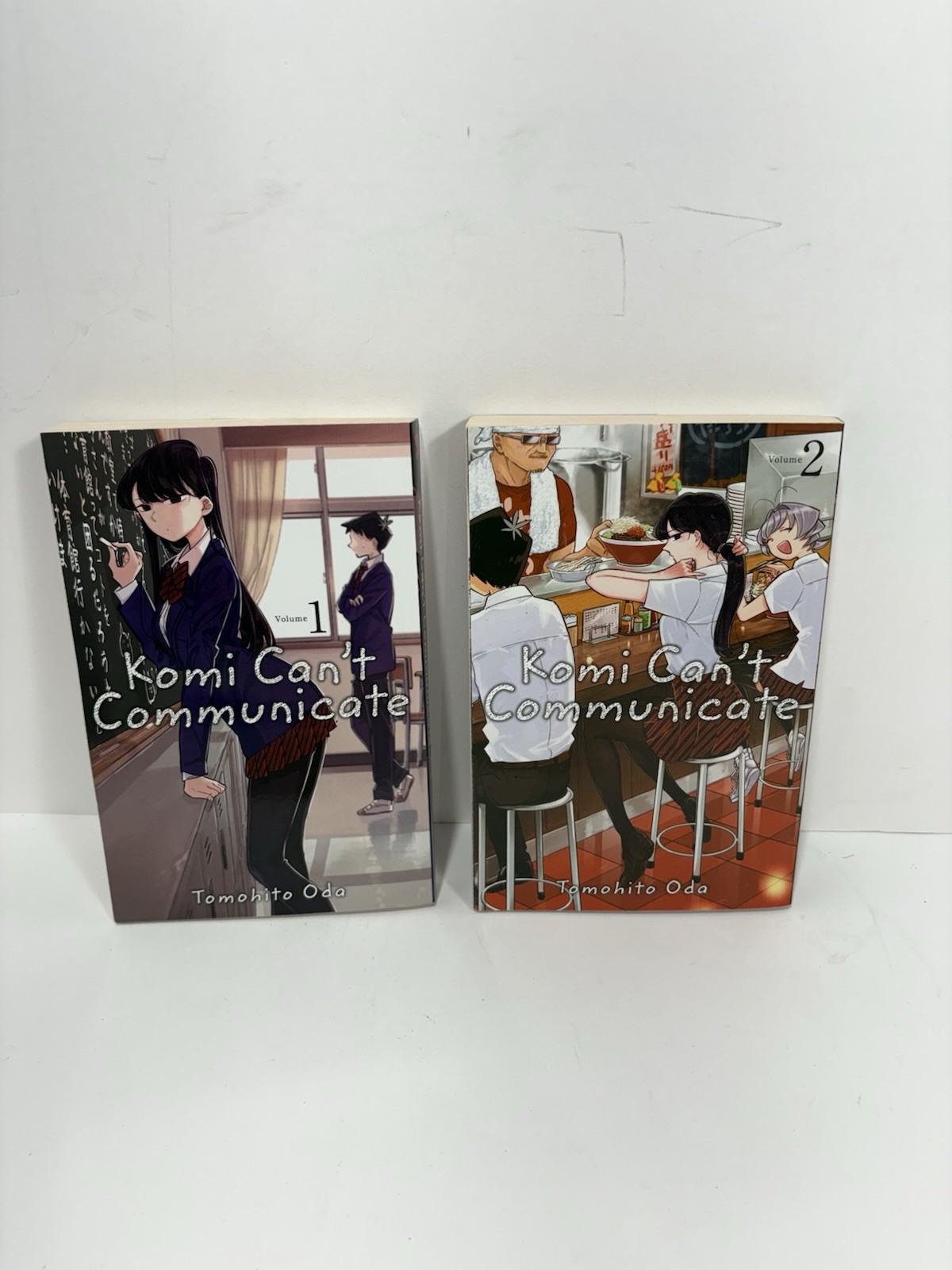 Lotto libri manga Komi Can't Communicate Vol 1 e 2 inglese Viz Media LN