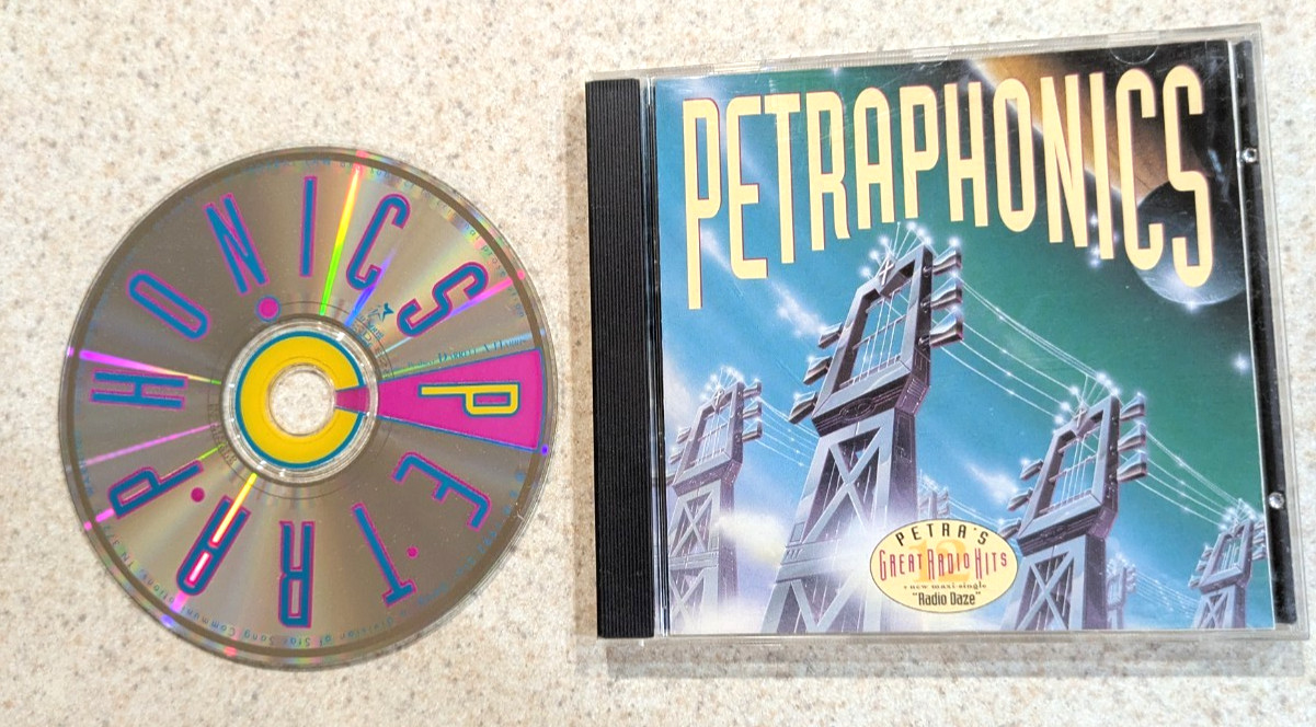 PETRA Petraphonics CD 1993 - Starsong Christian Rock Heavy Metal Tested