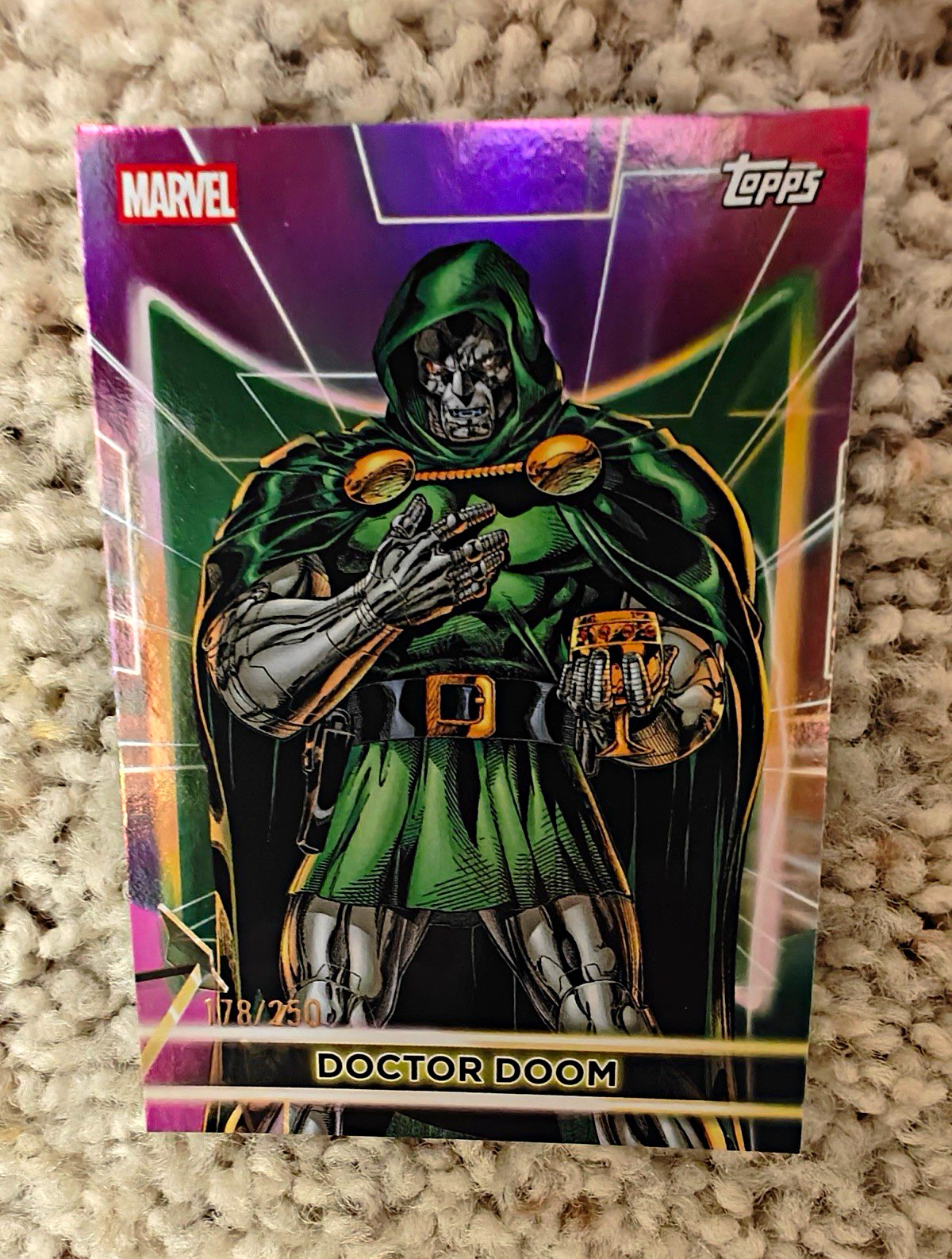 Topps Marvel Collect Doctor Doom #178/250 Card Lot Insert Limited with more