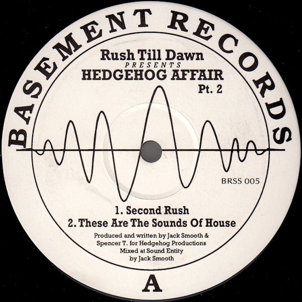 Hedgehog Affair - Rush Till Dawn Presents Hedgehog Affair Pt. 2 (12") (Very Good