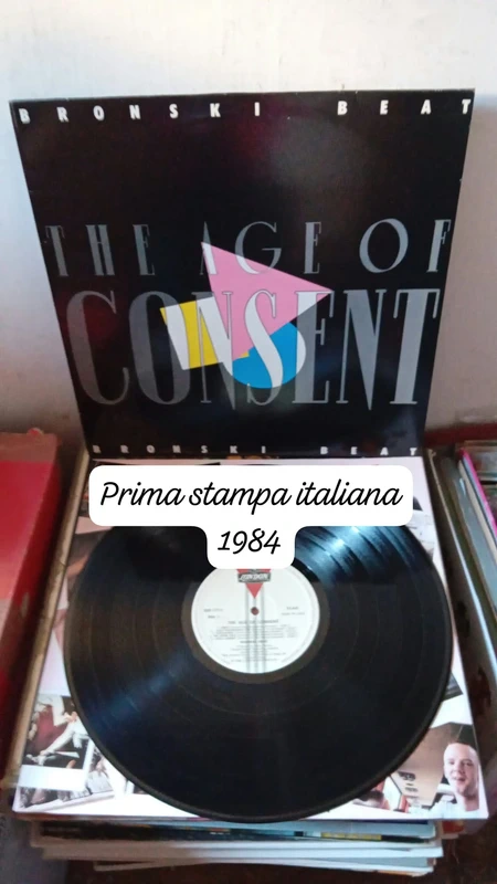 LP Bronski Beat – The Age Of Consent 1984