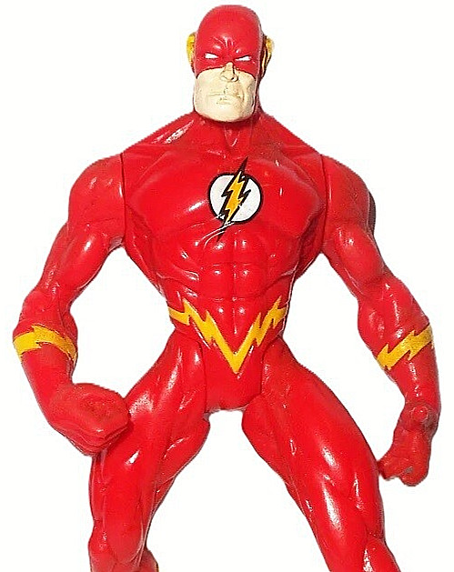 DC Universe 1996 the FLASH barry allen Kenner JLA Total justice league 1995