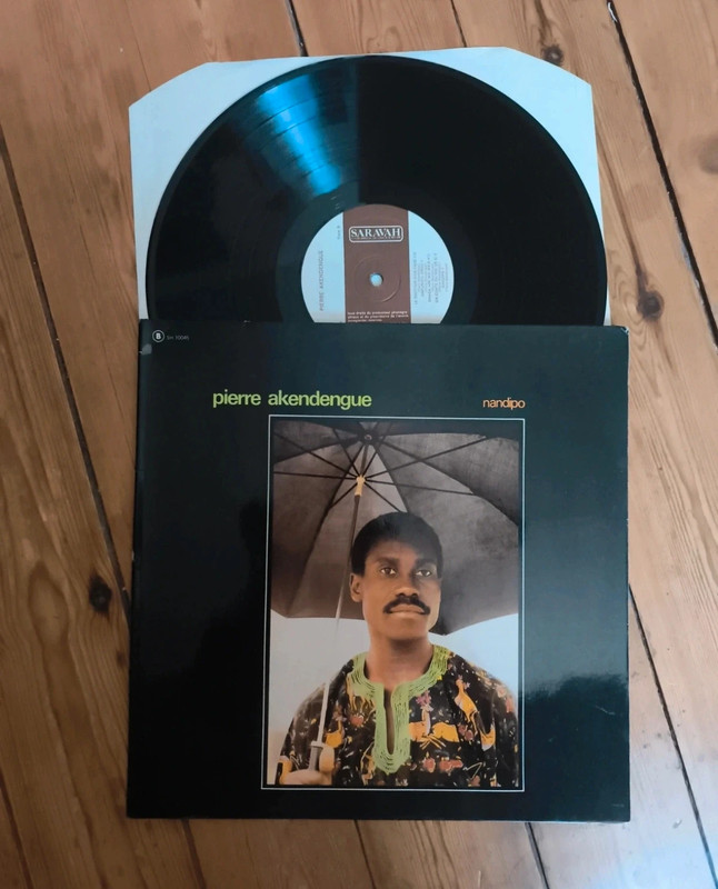 Pierre akendengue nandipi vinyl gatefold african world music très bon état jazz france