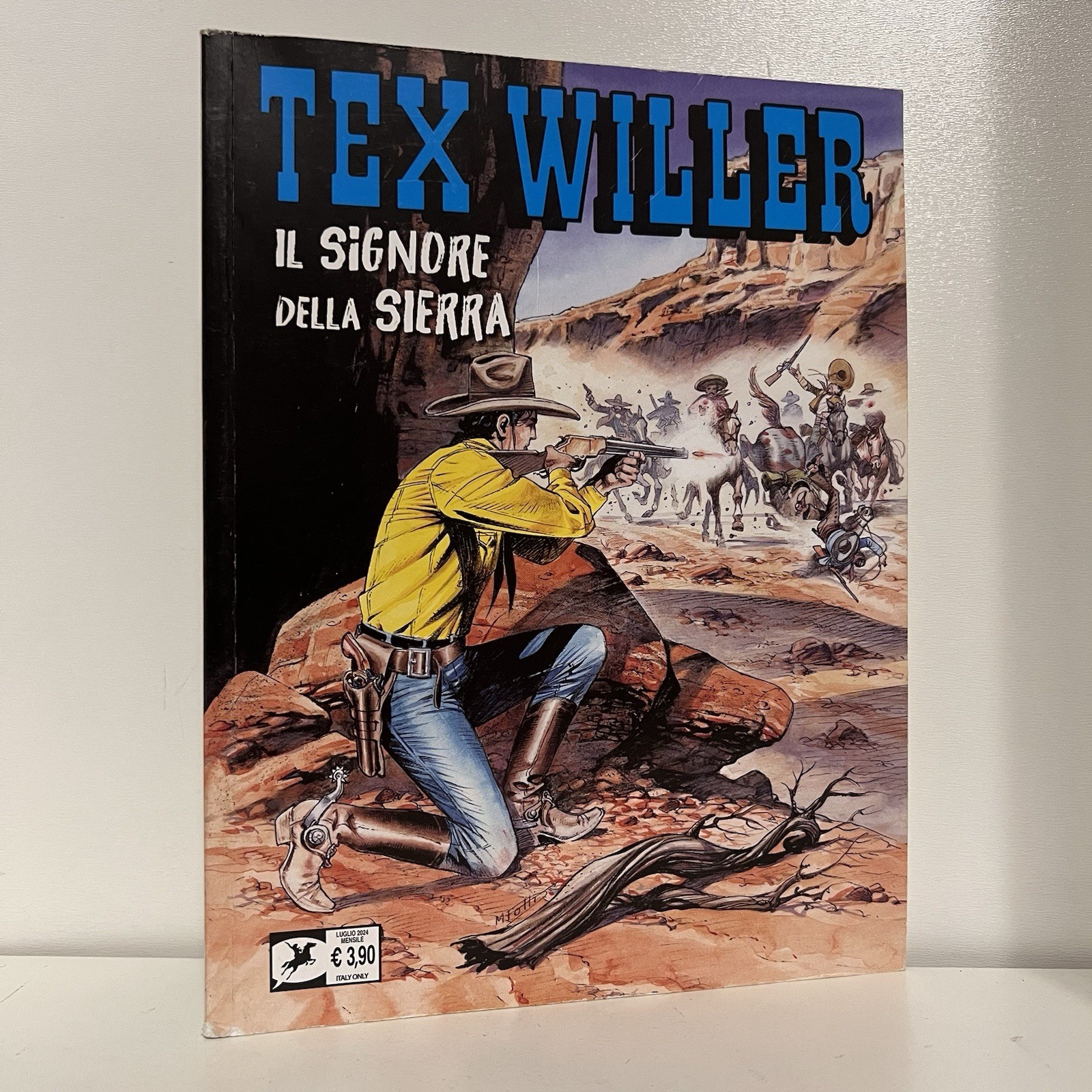 TEX WILLER 69 IL SIGNORE DELLA SIERRA FUMETTI SBE BONELLI LUGLIO 2024 GIOVANE