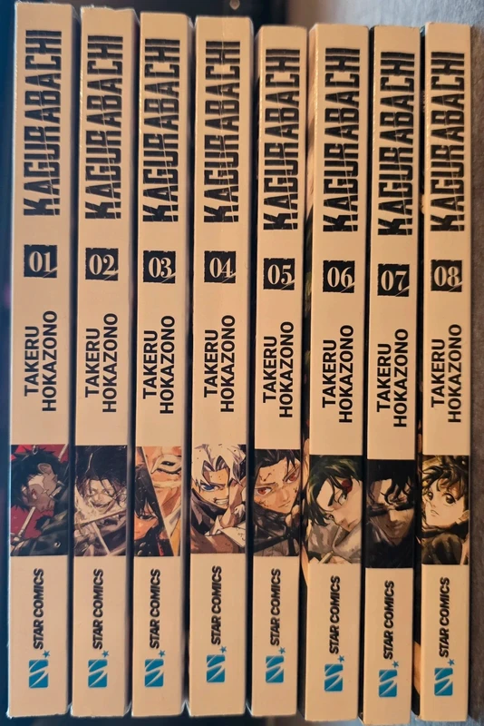 Kagurabachi Volumi 1-8 (Star Comics)