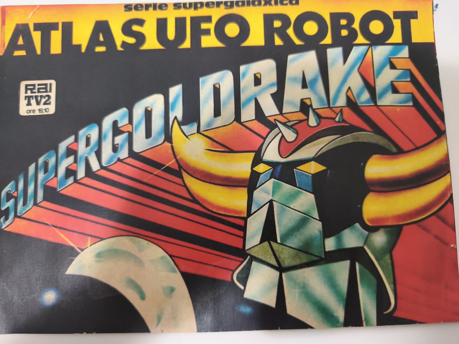 Album Atlas UFO Robot Super Go Drakè 1978 Go Nagai 