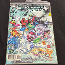 DC Comics Blackest Night #8 Edizione Diretta Geoff Johns Corpo delle Lanterne Verdi