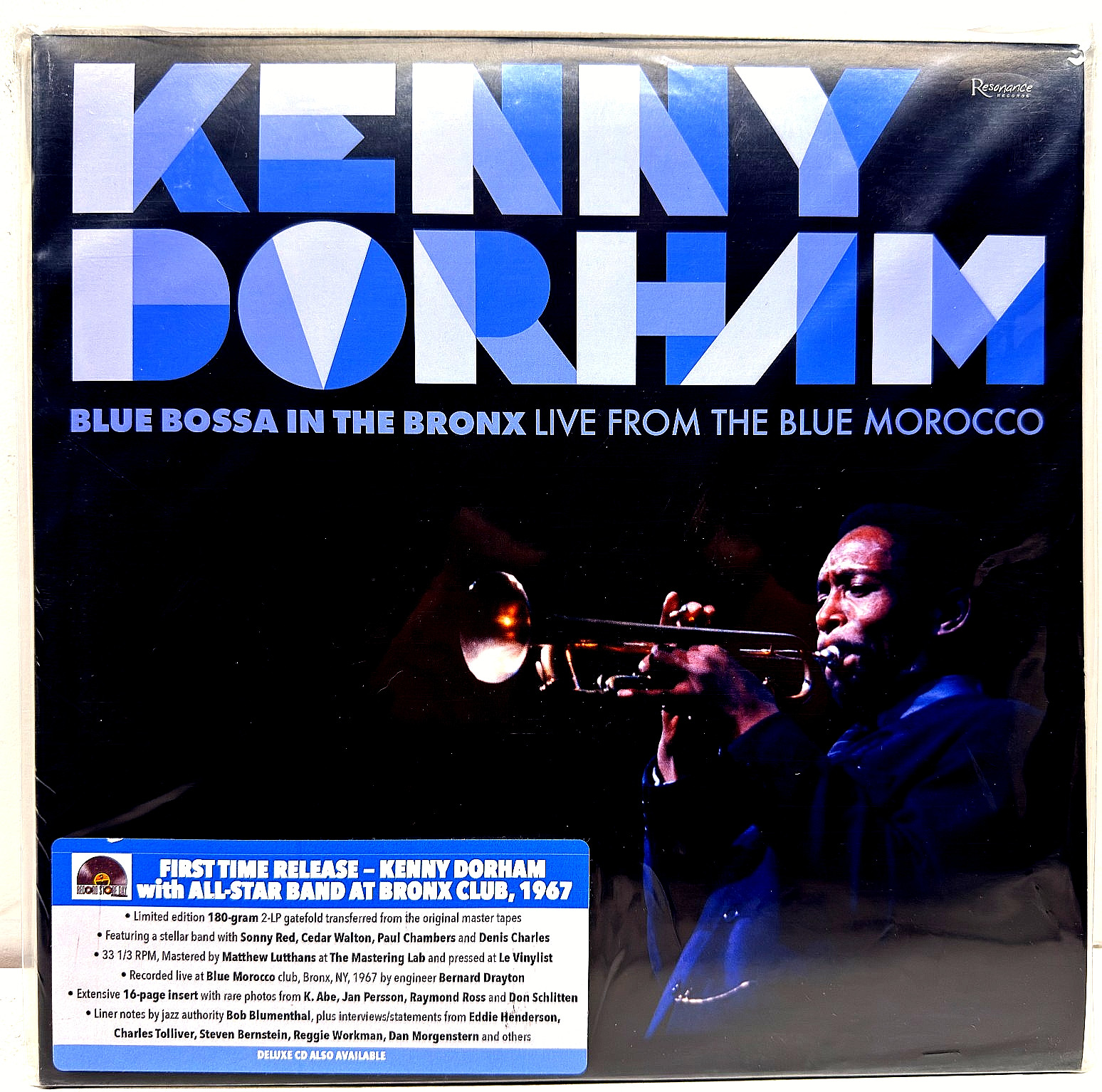 Kenny Dorham Blue Bossa In The Bronx RSD 2025 Vinyl Resonance Records #2246