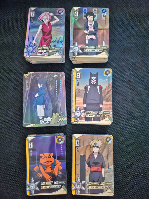 Lot cartes Naruto Kayou